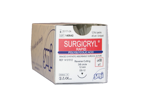 SMI chirurgické šití SURGICRYL® RAPID